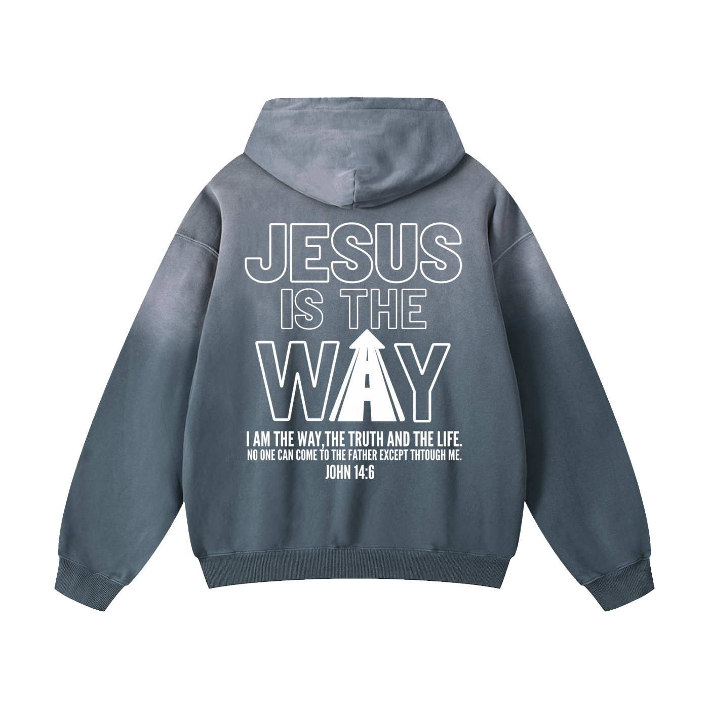 THE WAY Sunfade Oversized Hoodie