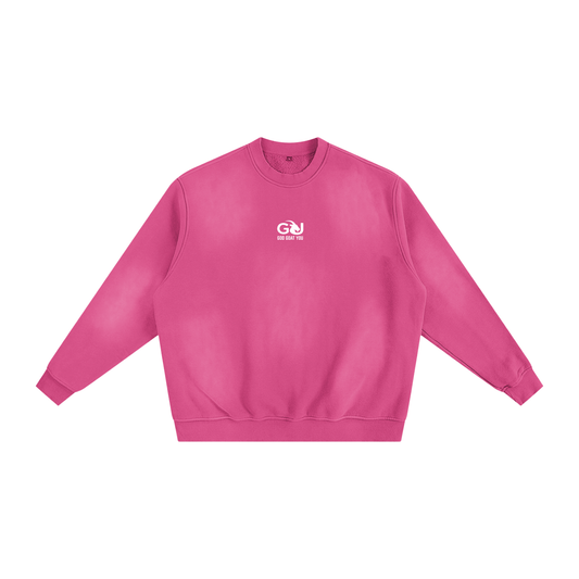 THE WAY Sunfade Fleeced Sweatshirt