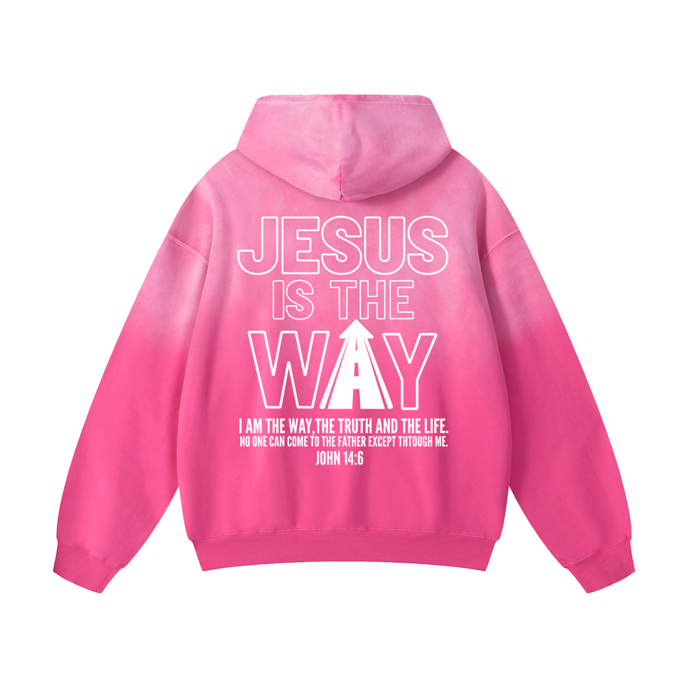 THE WAY Sunfade Oversized Hoodie