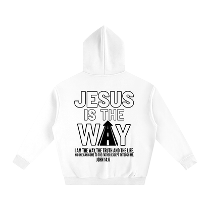 THE WAY Light Color Oversized  Hoodie