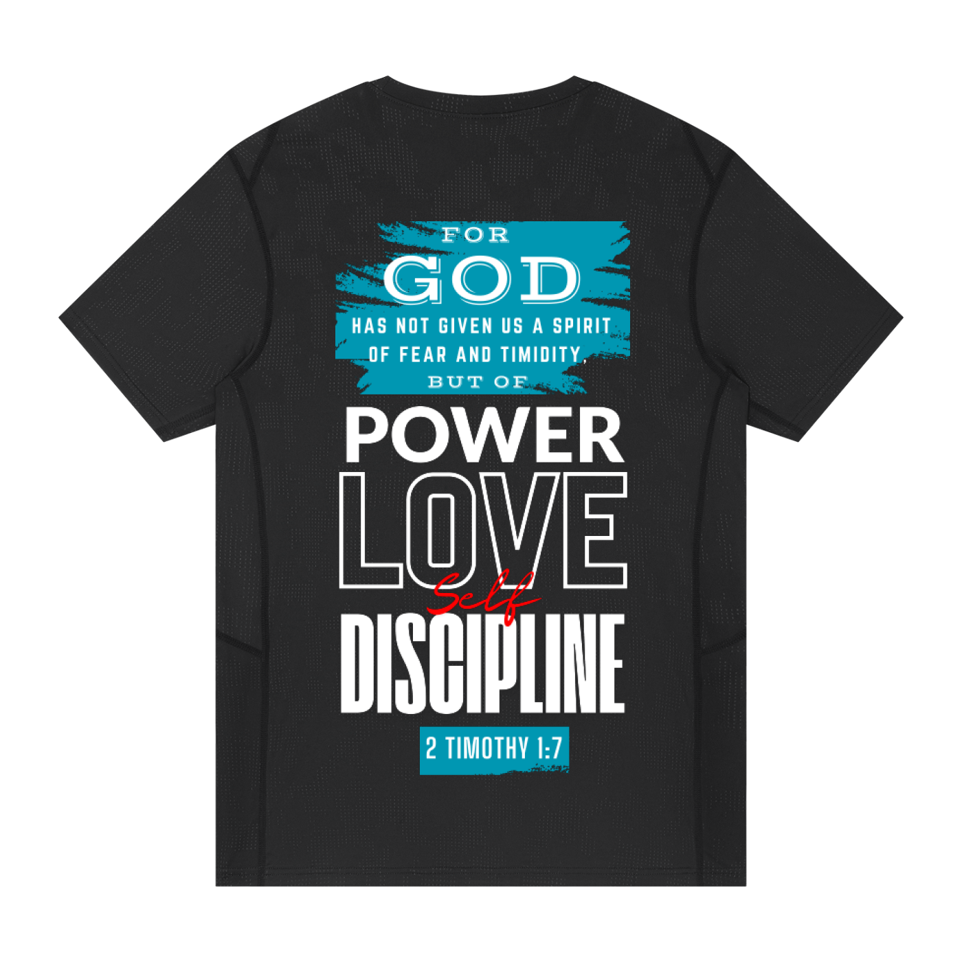POWERSTATE Black Training Tee