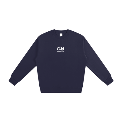 THE WAY Dark Color Crewneck Sweatshirt