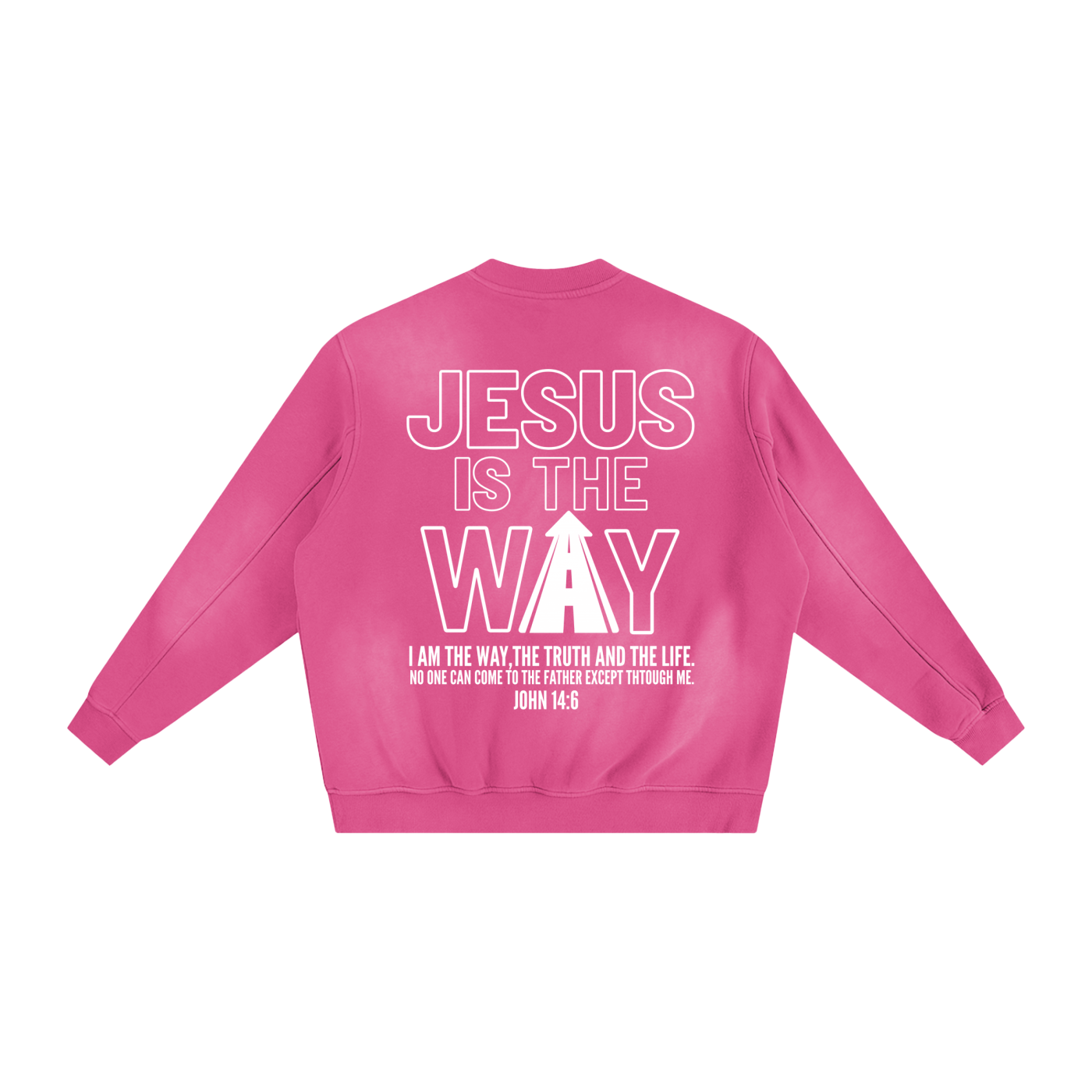 THE WAY Sunfade Fleeced Sweatshirt