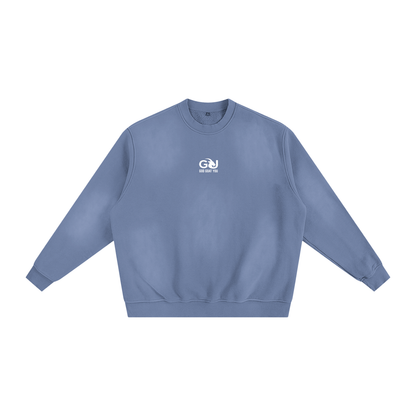 THE WAY Sunfade Fleeced Sweatshirt