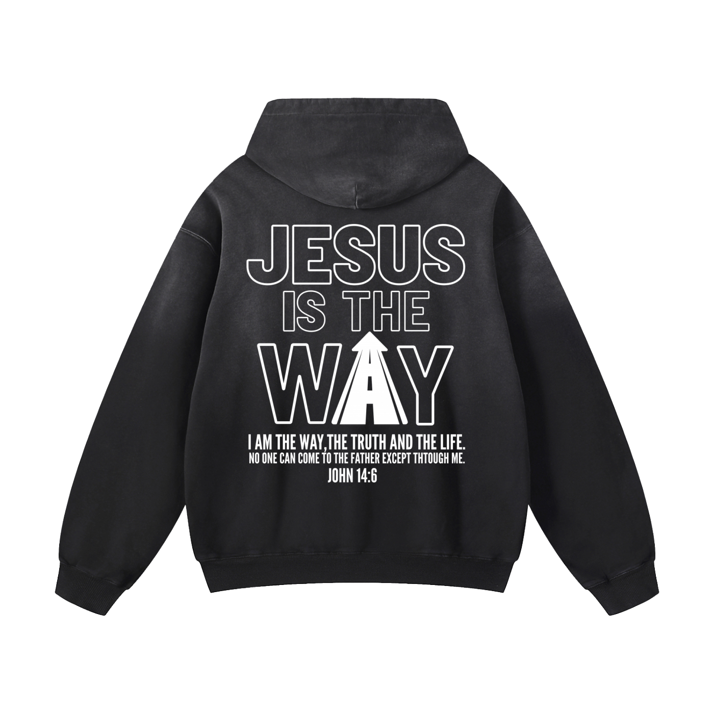 THE WAY Sunfade Oversized Hoodie