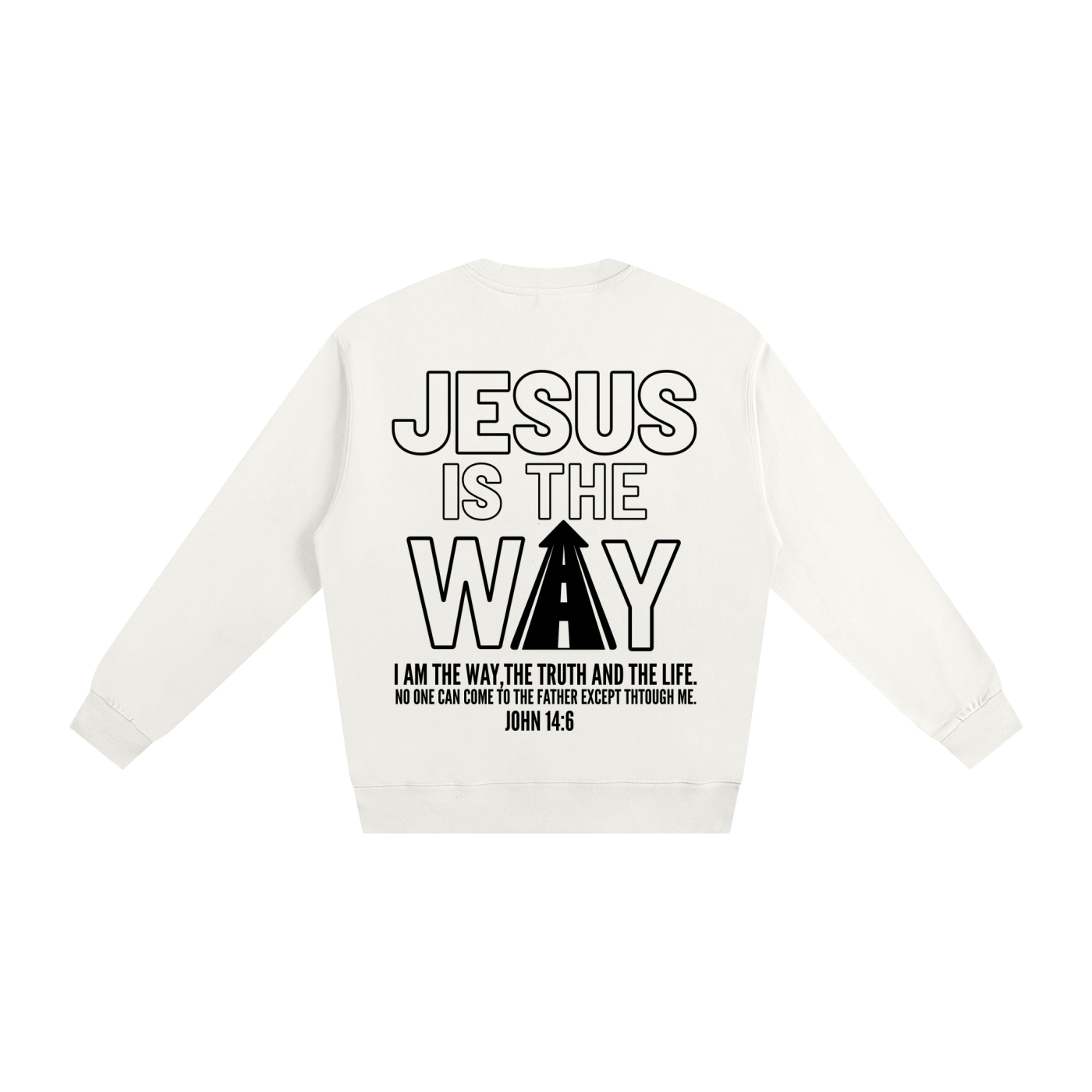 THE WAY Light Color Crewneck Sweatshirt