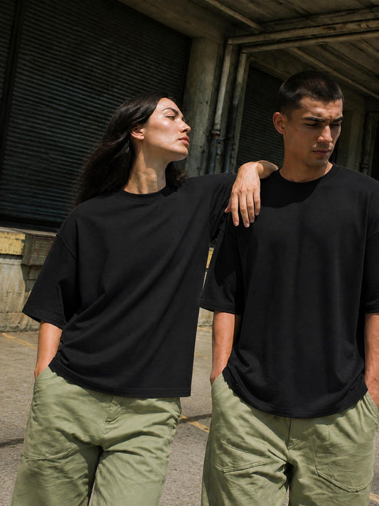 Streetwear Loose Drop Shoulder T-Shirt