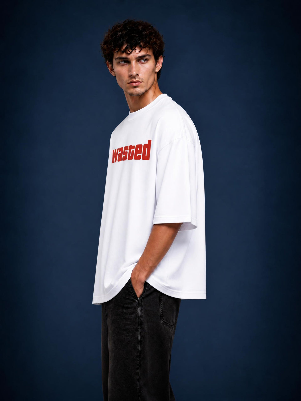 Streetwear Loose Drop Shoulder T-Shirt