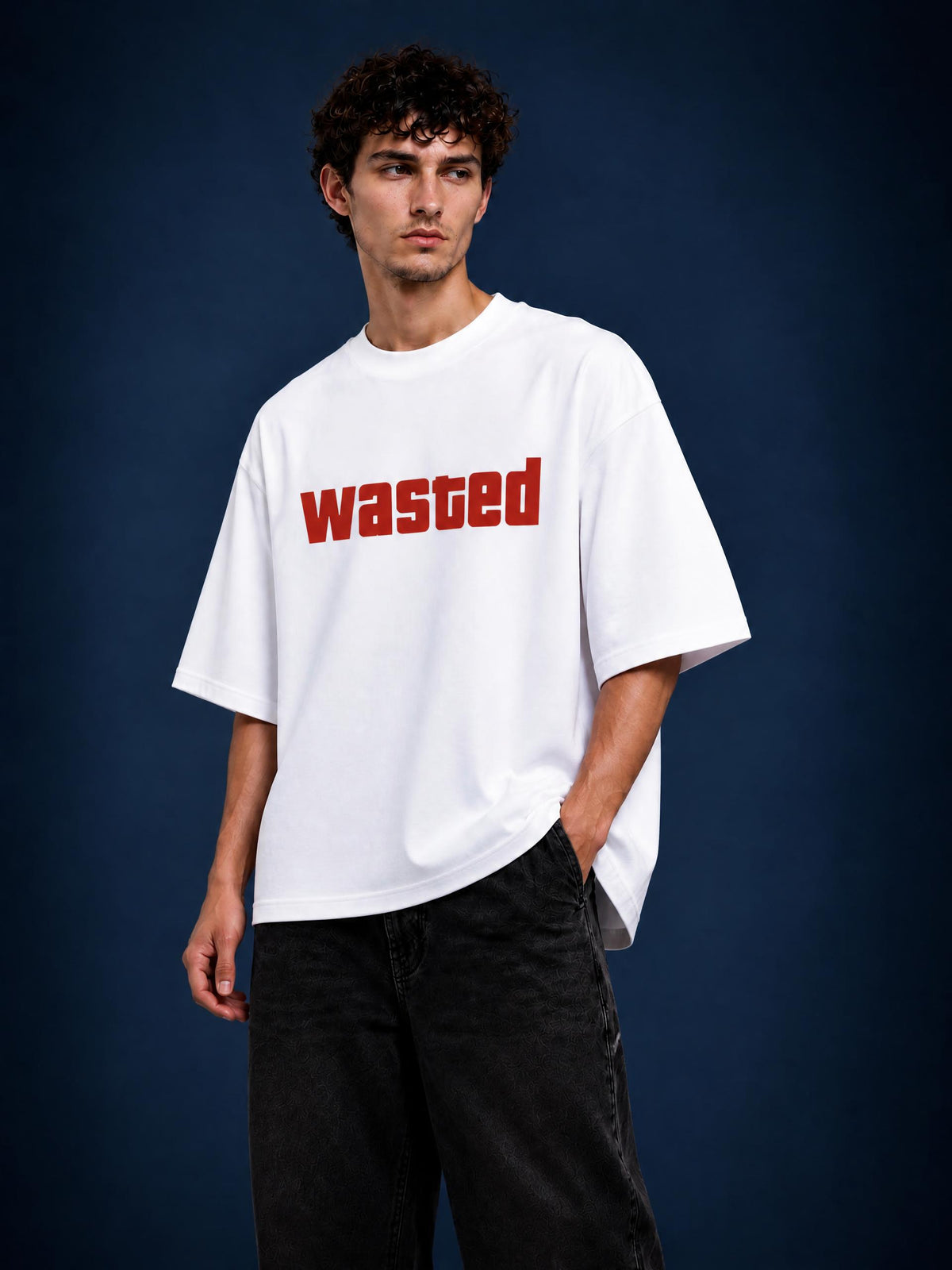 Streetwear Loose Drop Shoulder T-Shirt