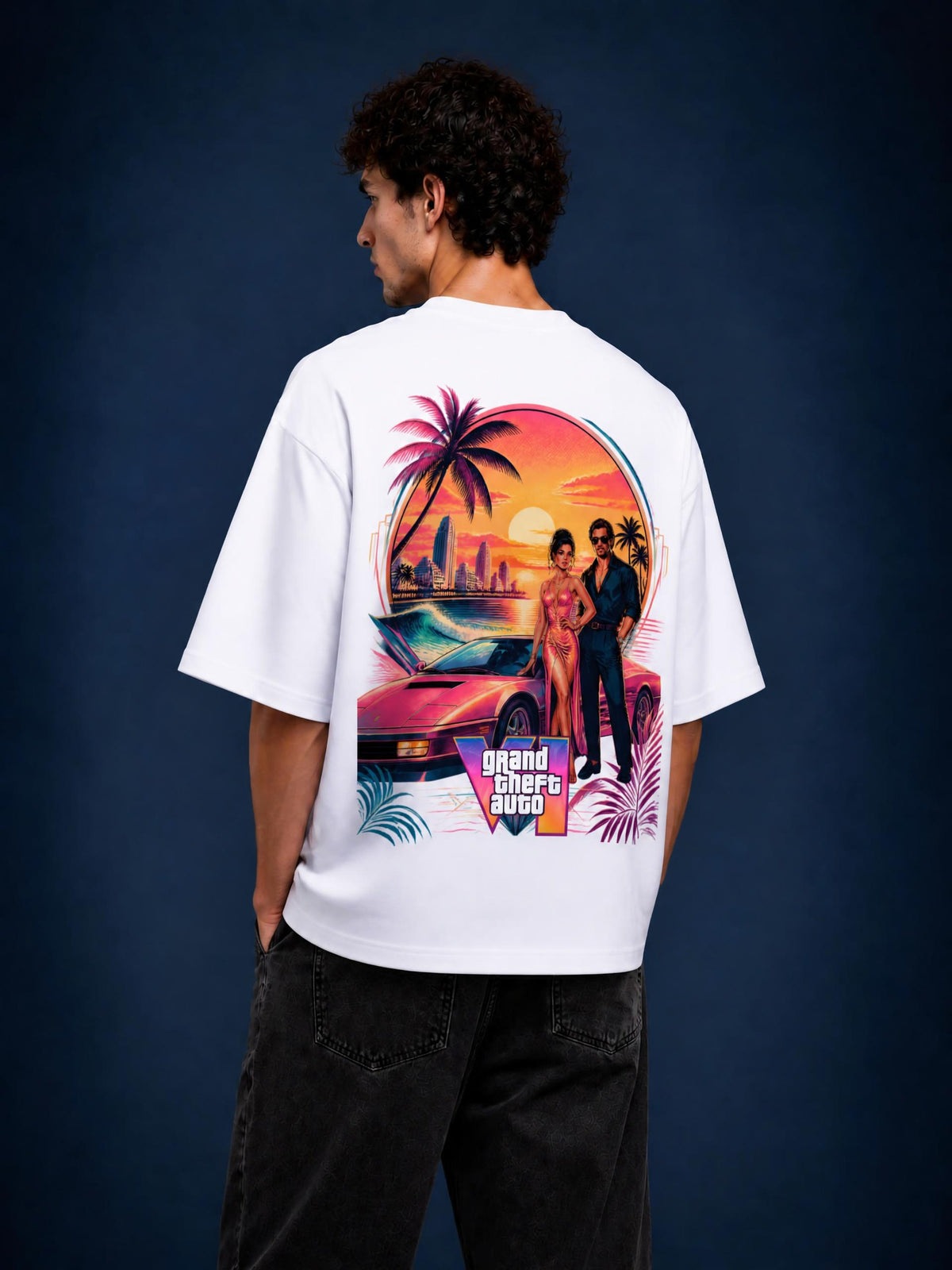 Streetwear Loose Drop Shoulder T-Shirt
