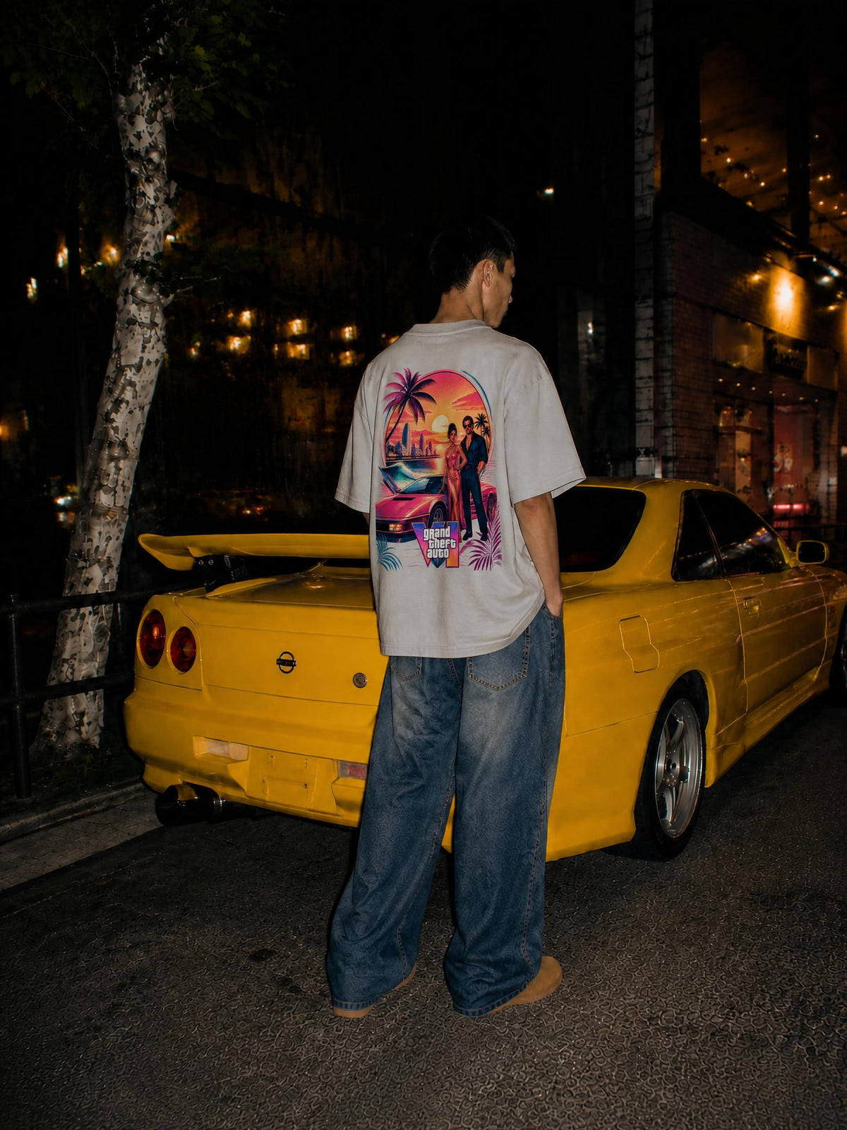 Streetwear Loose Drop Shoulder T-Shirt